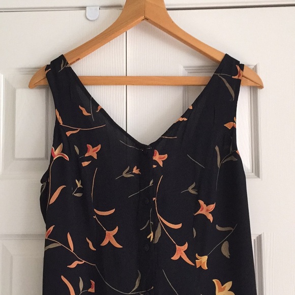 Black sleeveless summer dress - Picture 3 of 6